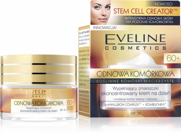 Regenerujący krem na dzień 60+ Eveline Cosmetics ODNOWA KOMÓRKOWA LIFESTYLE, Uroda - Regenerujący krem na dzień 60+ Eveline Cosmetics przeznaczony do codziennej pielęgnacji każdego rodzaju skóry, również wrażliwej, po 60 roku życia.