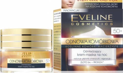 Odmładzający krem-maska na noc 50+ Eveline Cosmetics ODNOWA KOMÓRKOWA