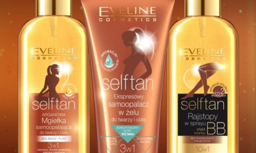 Złocista opalenizna na lato od Eveline Cosmetics Seria samoopalaczy selftan