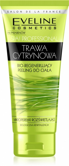 Eveline Cosmetics PEELING DO CIAŁA TRAWA CYTRYNOWA z serii Spa! PROFESSIONAL