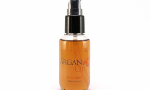 Gładka fruzura z serum BioElixire Argan Oil z olejkiem arganowym.