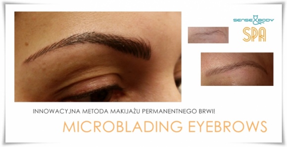 MICROBLADING EYEBROWS W SENSE & BODY SPA