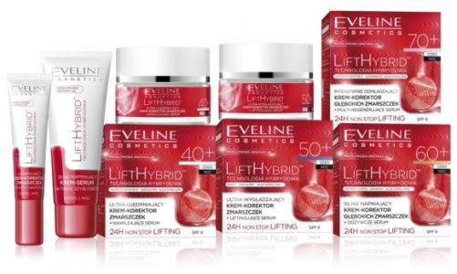 Eveline Cosmetics nowa linia kosmetyków do cery dojrzałej Lift Hybrid