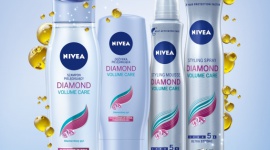 NIVEA Diamond Volume Care LIFESTYLE, Uroda - Diamentowy blask pełnej objętości fryzury z NIVEA Diamond Volume Care dla włosów cienkich, pozbawionych blasku.