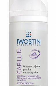 Oczyszczająca pianka na naczynka Iwostin Capillin