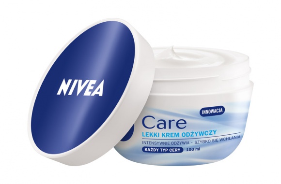 NIVEA Care Lekki Krem Odżywczy