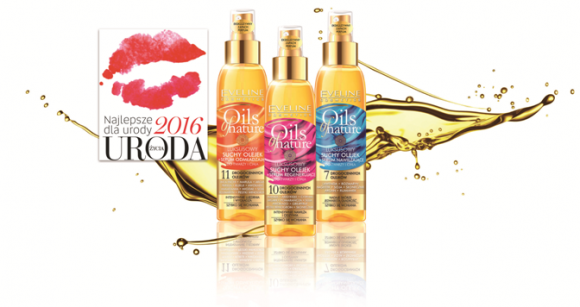 Seria olejków Oils of Nature Eveline Cosmetics z nagrodą „Najlepsze dla Urody”
