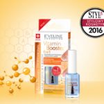 Odżywka do paznokci Eveline Cosmetics z tytułem „Stylowy Kosmetyk 2016”.