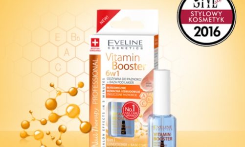 Odżywka do paznokci Eveline Cosmetics z tytułem „Stylowy Kosmetyk 2016”.
