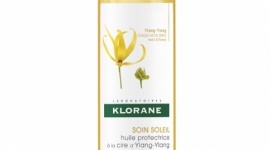 Klorane olejek do włosów na bazie wosku Ylang-Ylang ochrona UV LIFESTYLE, Uroda - Ochrona UV, sól, piasek, chlor