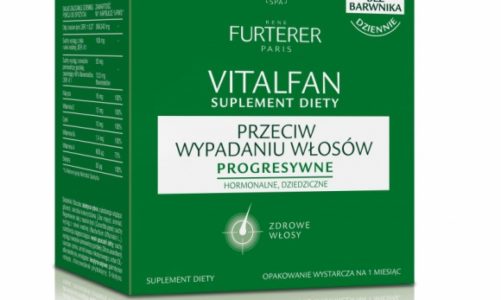 Rene Furterer Vitalfan suplement diety przeciw progresywnemu wypadaniu włosów